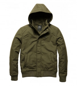 HUDSON JAKNA DARK OLIVE VINTAGE INDUSTRIES