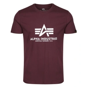 ALPHA INDUSTRIES BASIC MAJICA DMAROON