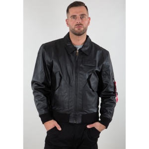 ALPHA INDUSTRIES 100109 03 CWU KOZNA JAKNA BLK