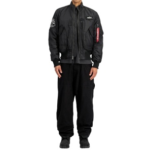 ALPHA INDUSTRIES 103101 515 ENGINE JAKNA BLACK