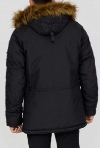 ALPHA INDUSTRIES 193128 03 EXPLORER JAKNA BLACK