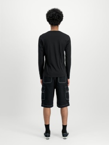 ALPHA INDUSTRIES 100510 03 MAJICA DUGI RUKAV BLACK