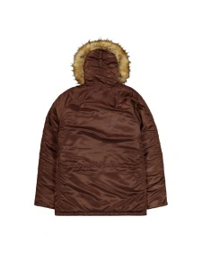 ALPHA INDUSTRIES 103141 204 N3BVF59 JAKNA BROWN