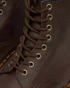 DR. MARTENS 11822203 1460 CIZME DARK BROWN CRAZY HORSE