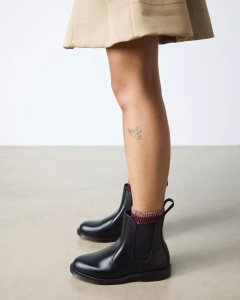 DR. MARTENS 32217001 FLORA CIZME BLACK