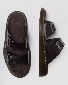 DR. MARTENS 31570001 JOSEF SLIDE PAPUČE BLACK
