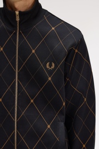 FRED PERRY J2332 102 ANGYLE TRACK JAKNA BLACK