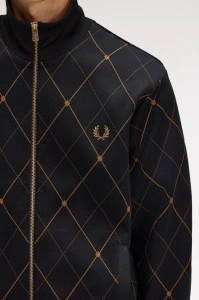 FRED PERRY J2332 102 ANGYLE TRACK JAKNA BLACK