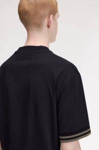 FRED PERRY M3484 102 BOLD MAJICA BLАCK