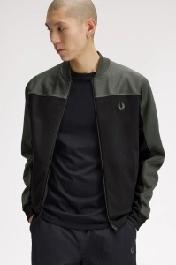 FRED PERRY J3305 638 COLOUR JAKNA FGREEN