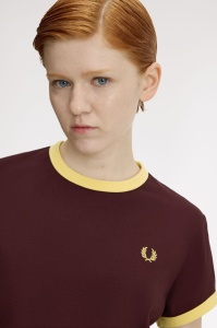 FRED PERRY G9163 597 CROPPED MAJICA OXBL