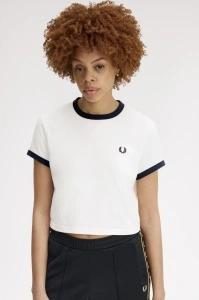 FRED PERRY G9163 129 CROPPED MAJICA SWHT 