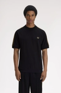 FRED PERRY M2307 102 CROSS MAJICA BLK