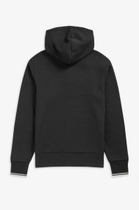 FRED PERRY DUKS ZIP KAP BLK 198 J7536 198