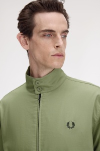 FRED PERRY J8568 X88 HARRINGTON JAKNA OLIVE