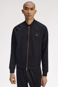 FRED PERRY J1333 102 TARTAN JAKNA BLACK