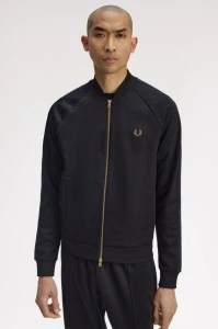 FRED PERRY J1333 102 TARTAN JAKNA BLACK