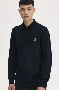 FRED PERRY M6006 350 LONG MAJICA BLACKW