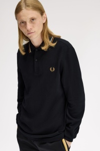 FRED PERRY M3636 P69 LONG MAJICA BLKEDC