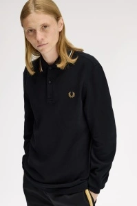 FRED PERRY M3636 P69 LONG MAJICA BLKEDC