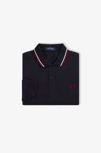 FRED PERRY M3636 T55 LONG MAJICA NAVYBR