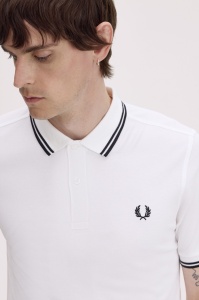 FRED PERRY M3600 200 POLO MAJICA WHITEBB