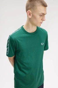 FRED PERRY M4613 Z18 RINGER MAJICA SGREEN