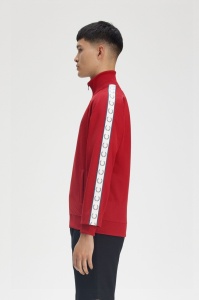 FRED PERRY J4620 M02 TAPED JAKNA B RED 