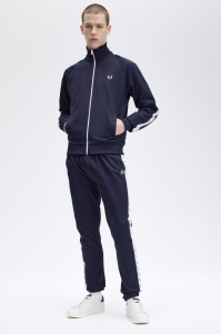 FRED PERRY J4620 885 TAPED JAKNA CBLUE