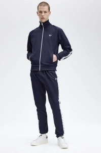 FRED PERRY J4620 885 TAPED JAKNA CBLUE