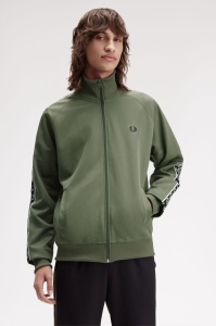 FRED PERRY J4620 Z50 TAPED JAKNA LWGREEN