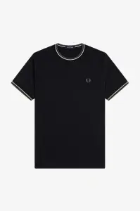 FRED PERRY M1588 W54 TWIN MAJICA BLKELWG