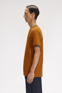 FRED PERRY M1588 88B TWIN MAJICA DCARAMEL