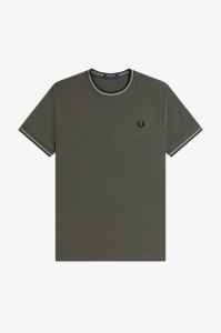 FRED PERRY M1588 04B TWIN MAJICA FGREENSB