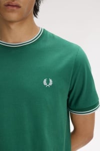 FRED PERRY M1588 81B TWIN MAJICA SGREENL
