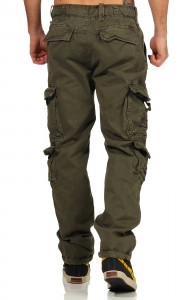 JET LAG FW012 PANTALONE OLIVE
