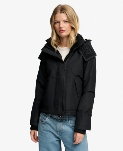 SUPERDRY W5012174A_02A HOODED ARTIC ŽENSKA JAKNA BLACK