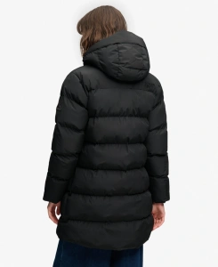 SUPERDRY W5012179_02A HOODED PUFFER MID ŽENSKA JAKNA BLACK