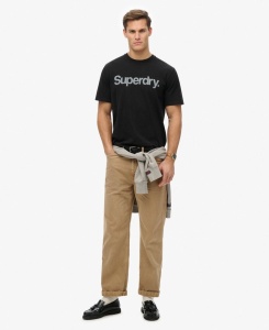 SUPERDRY M1012121 02A MAJICA CORELO BLK