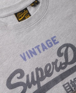 SUPERDRY M10112216A 9VV MAJICA SIVA
