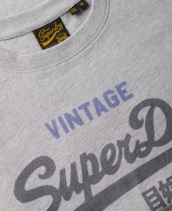 SUPERDRY M10112216A 9VV MAJICA SIVA
