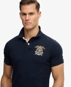 SUPERDRY M1110466A 49P POLO MAJICA DNAVY 