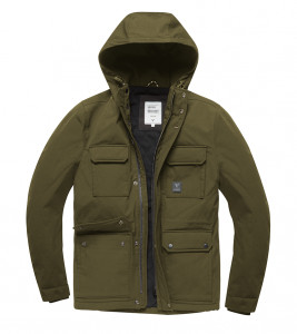 VINTAGE INDUSTRIES WINSTON PARKA TAUPE
