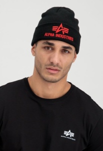 ALPHA INDUSTRIES 3D KAPA BLACK RED