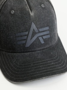ALPHA INDUSTRIES 268917 03 DTM LOGO KACKET BLACK