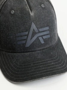 ALPHA INDUSTRIES 268917 03 DTM LOGO KACKET BLACK