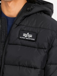 ALPHA INDUSTRIES 118113 03 HOODED PUFFER JAKNA