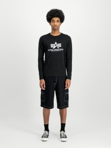 ALPHA INDUSTRIES MAJICA DUGI RUKAV BLACK
