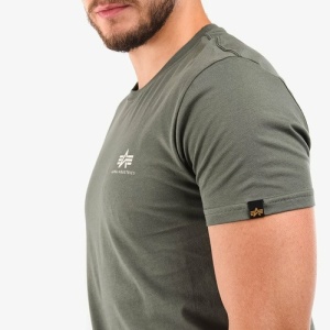 ALPHA INDUSTRIES 188505 432 MAJICA SLOGO VGREEN