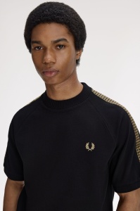 FRED PERRY M2307 102 CROSS MAJICA BLK